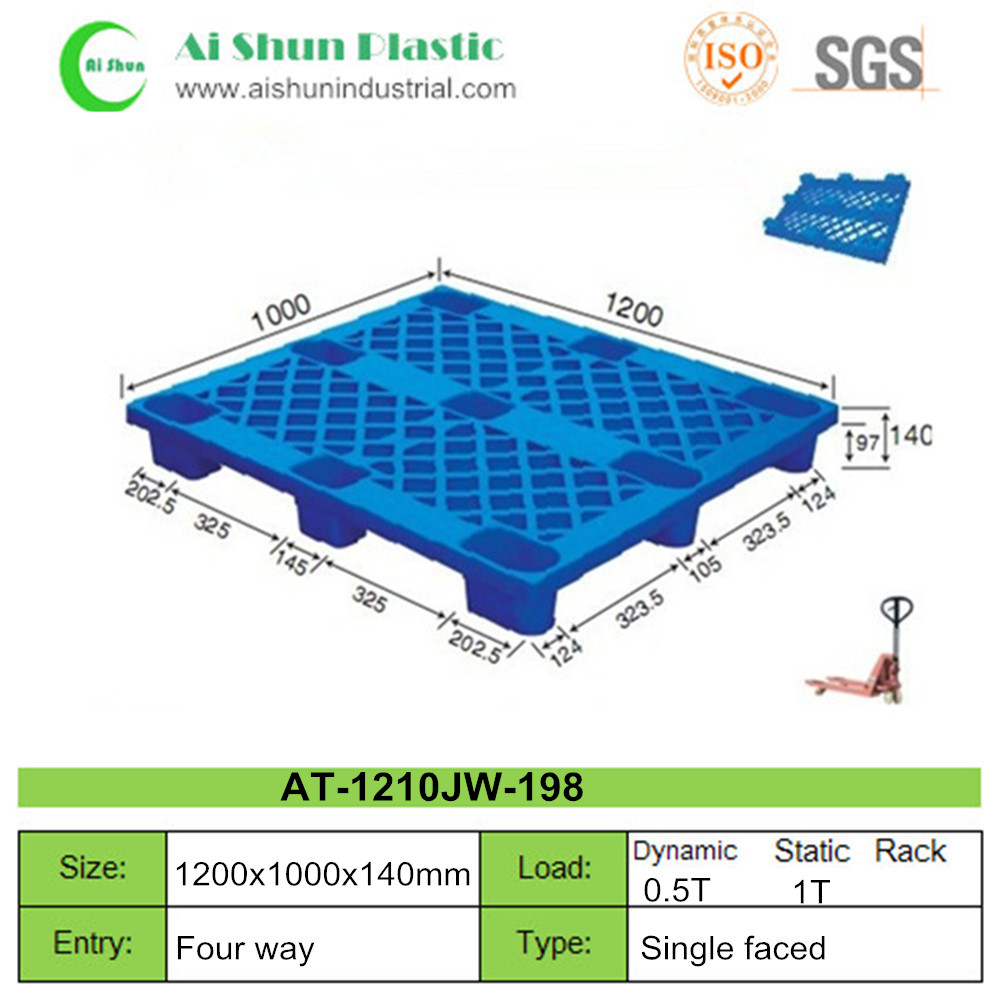 No.198 Light load plastic pallet
