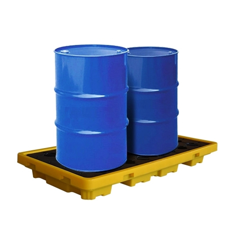ATY-136815 Two barrels of leakage spill platform