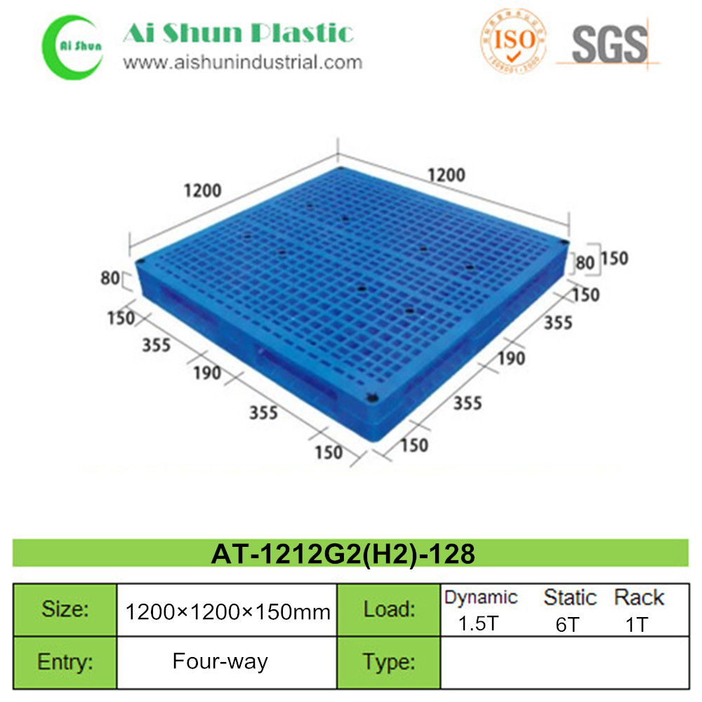 No.128 Mesh Double Sides Plastic Pallet