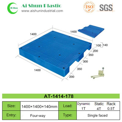 No.178 Three Skids Plastic Pallet
