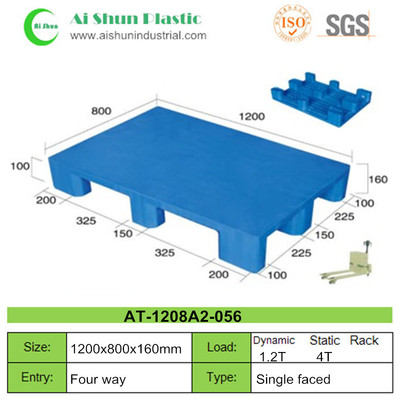 No.56 Flat Nine Feet Plastic Pallet