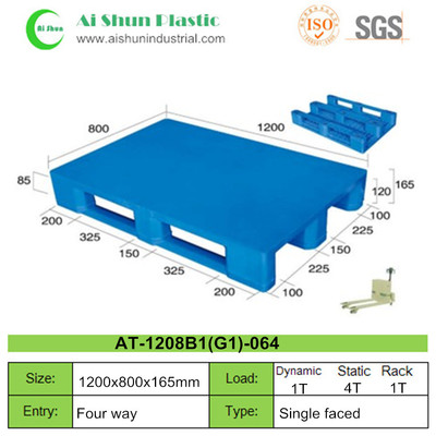 No.64 Flat Top Rack Plastic Pallet
