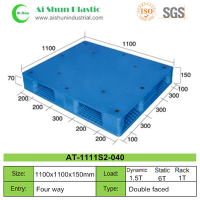 No.40 Flat Double Sides Plastic Pallet