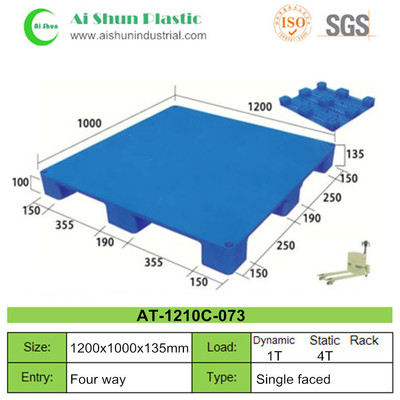 No.73 Flat Nine Feet Plastic Pallet