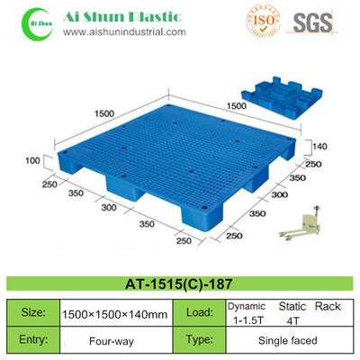 No.187 Mesh Nine Feet Plastic Pallet