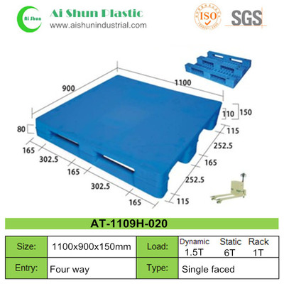 No.020  Heavy Duty Plastic Pallet