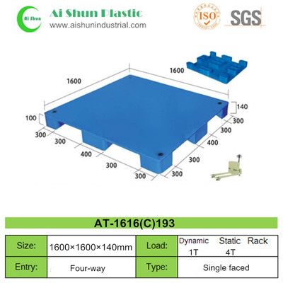 No.193 Flat Top Nine Feet Plastic Pallet