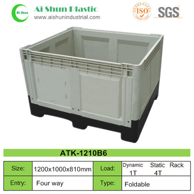 750L Bulk folding pallet bin