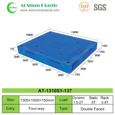 No.137 Perforated Double Sides Plastic Pallet