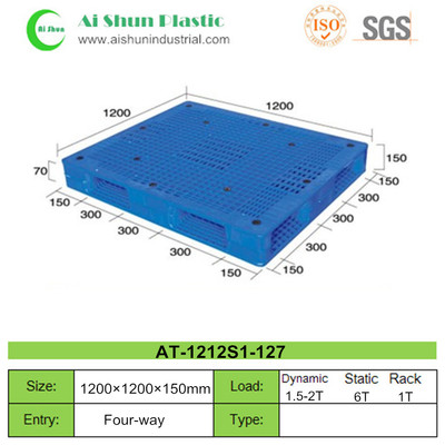 No.127 Mesh Double Sides Plastic Pallet 