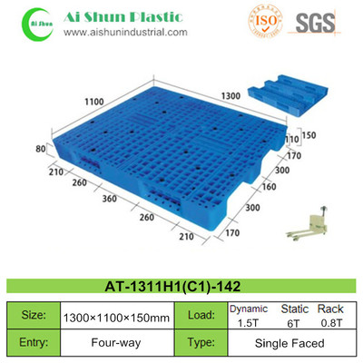 No.142 Mesh Top Rack Plastic Pallet