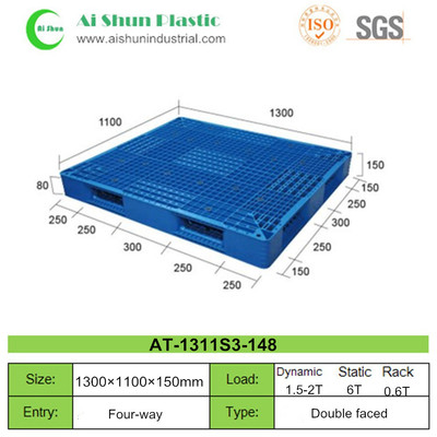 No.148 Mesh Double Side Plastic Pallet