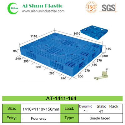 No.164 Mesh Top Stack Plastic Pallet