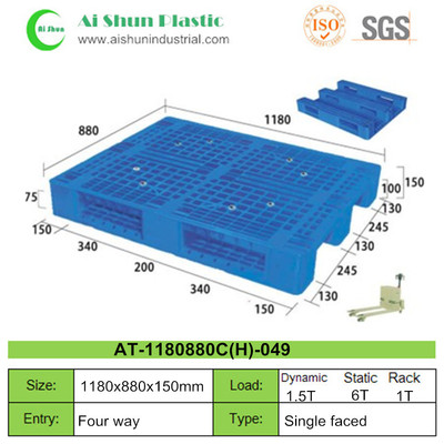 No.49 Single Side Plastic Pallet