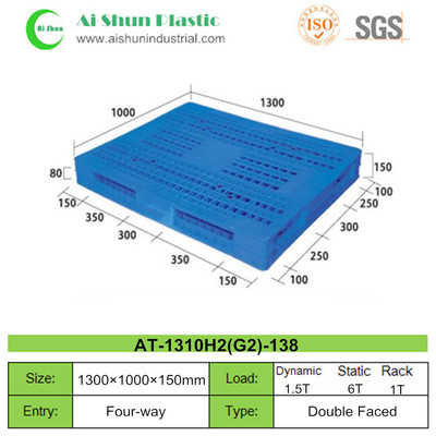 No.138 Mesh Double Sides Plastic Pallet 
