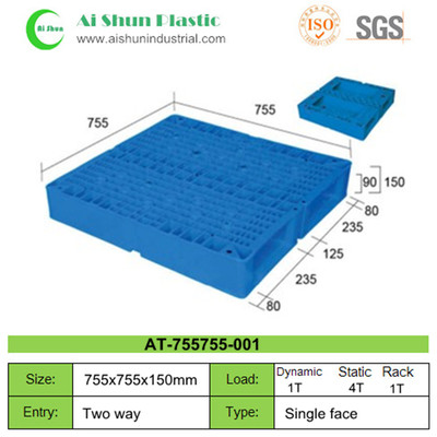 No.1 Cross Bottom Deck Plastic Pallet