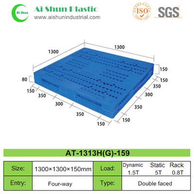 No.159 Perforated Double Sides Plastic Pallet