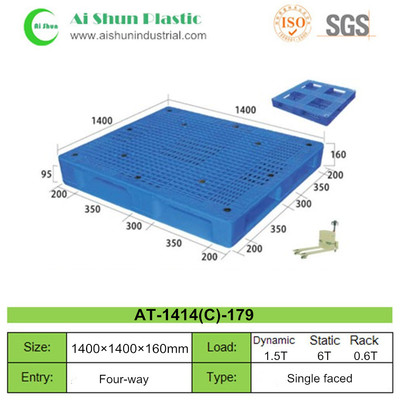 No.179 Mesh Cross Deck Plastic Pallet