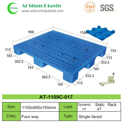 No.17 mesh nine feet plastic pallet