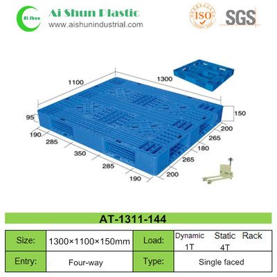 No.144 Cross Deck Plastic Pallet