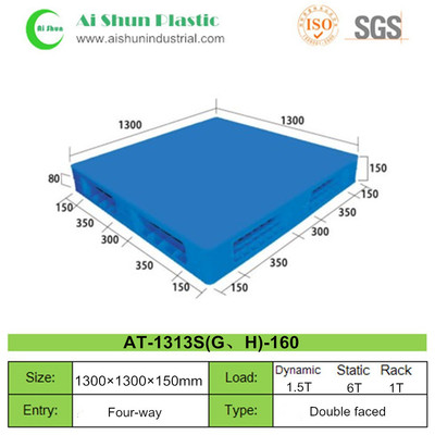 No.160 Flat reversible Plastic Pallet