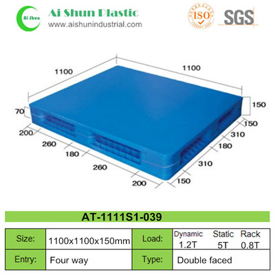 No.39 Reversible Double sides  plastic pallet