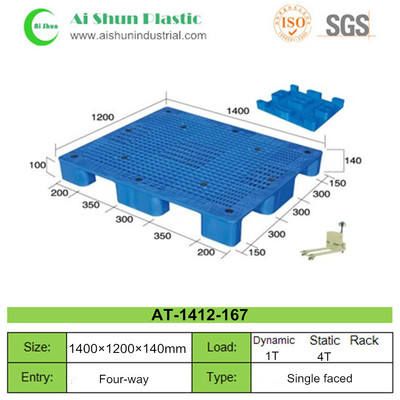 No.167 Mesh Nine Feet Plastic Pallet